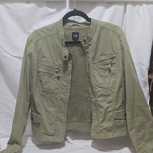 GAP Women's Olive Utility Jacket
